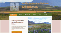 Desktop Screenshot of lynghorse.com